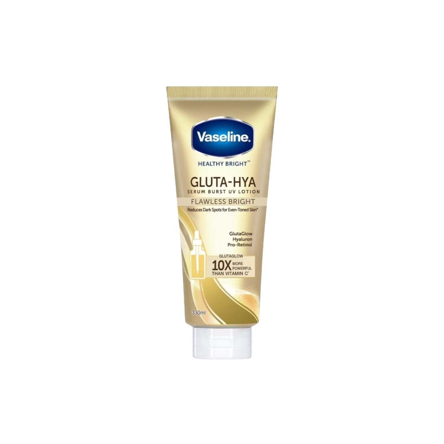 Vaseline Gluta-Hya Body Serum Burst Body Lotion 330Ml